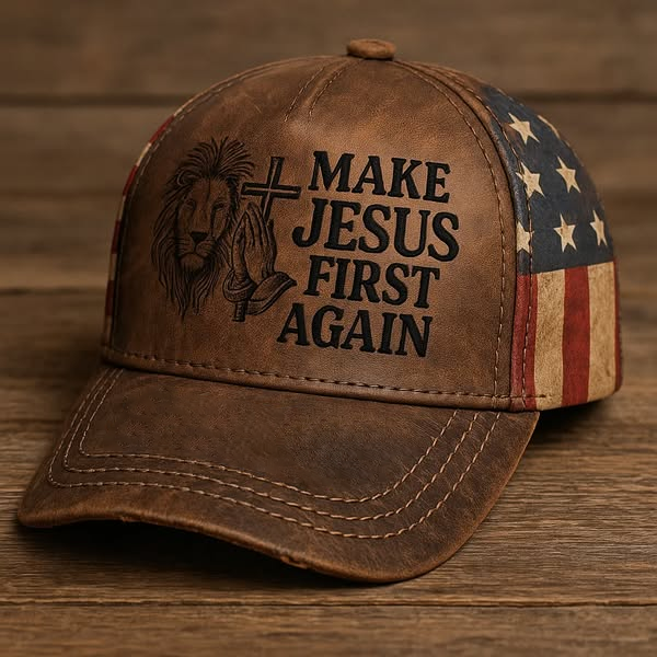 Make Jesus First Again Vintage Baseball Cap