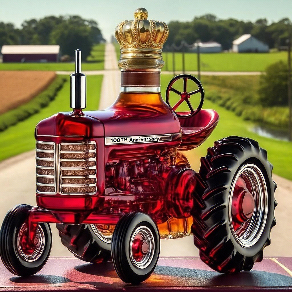 Farmall 100Th Anniversary Whisky Bottle