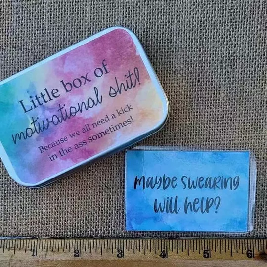 🔥HOT SALE-✡️Funny Motivation Cards Gift🎁