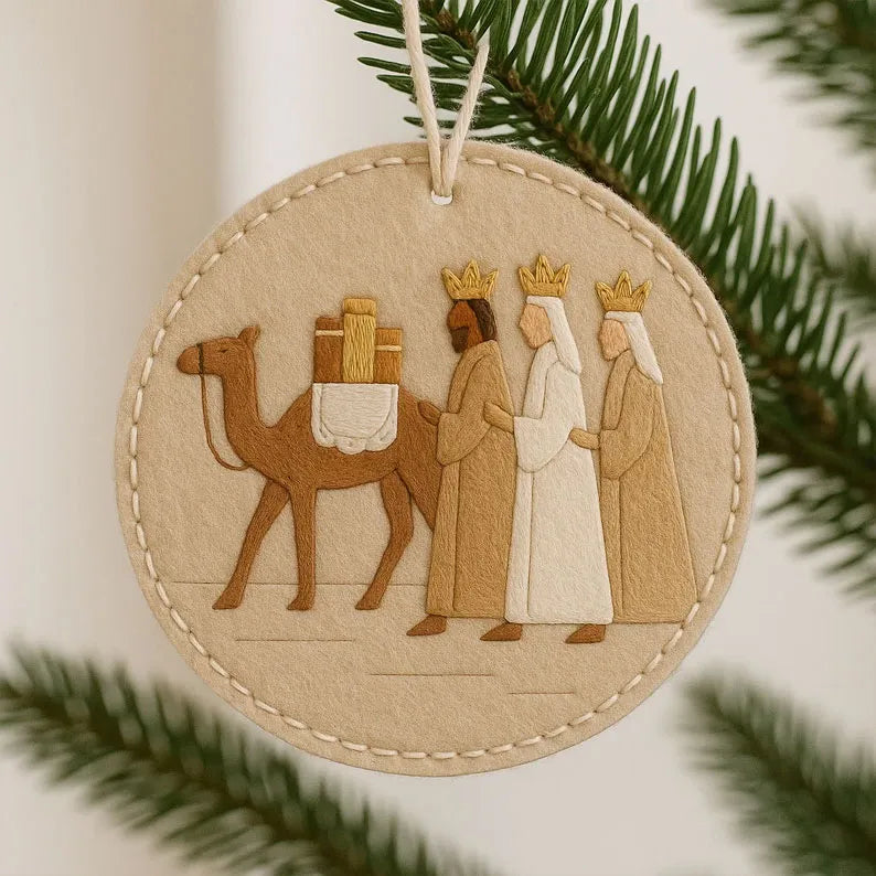 Christmas Sale 50% OFF🎄Nativity Felt Christmas Ornament Kit🎅