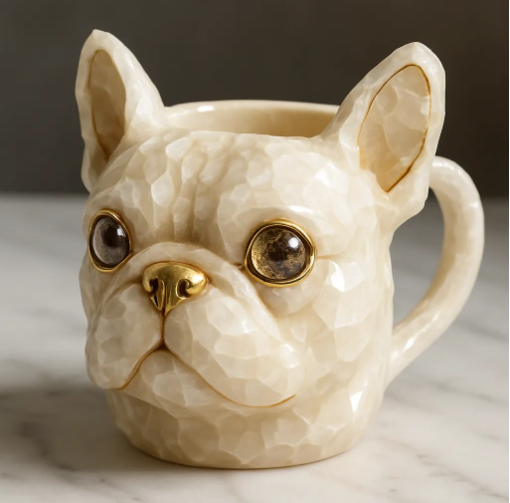 French Bulldog Crystal Mug