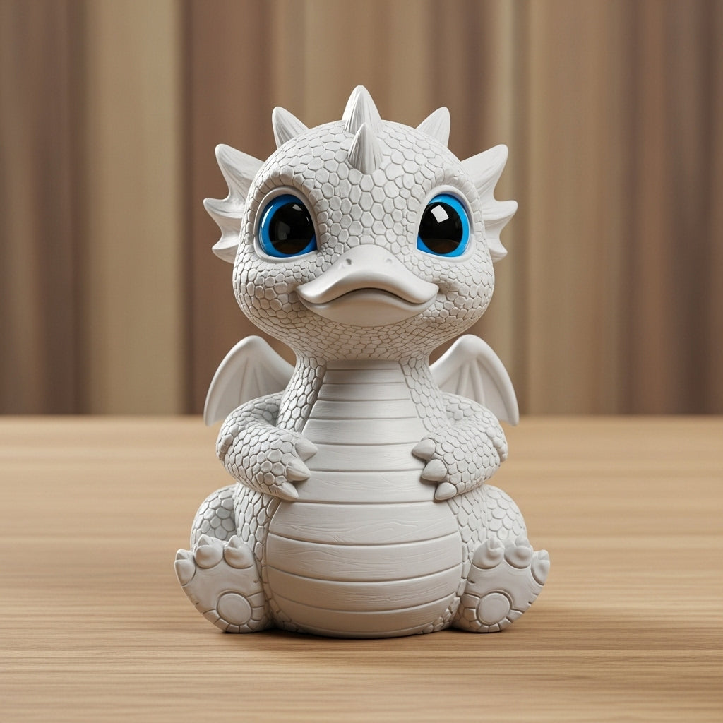 🤣Funny Middle Finger Dragon-Duck Figurine