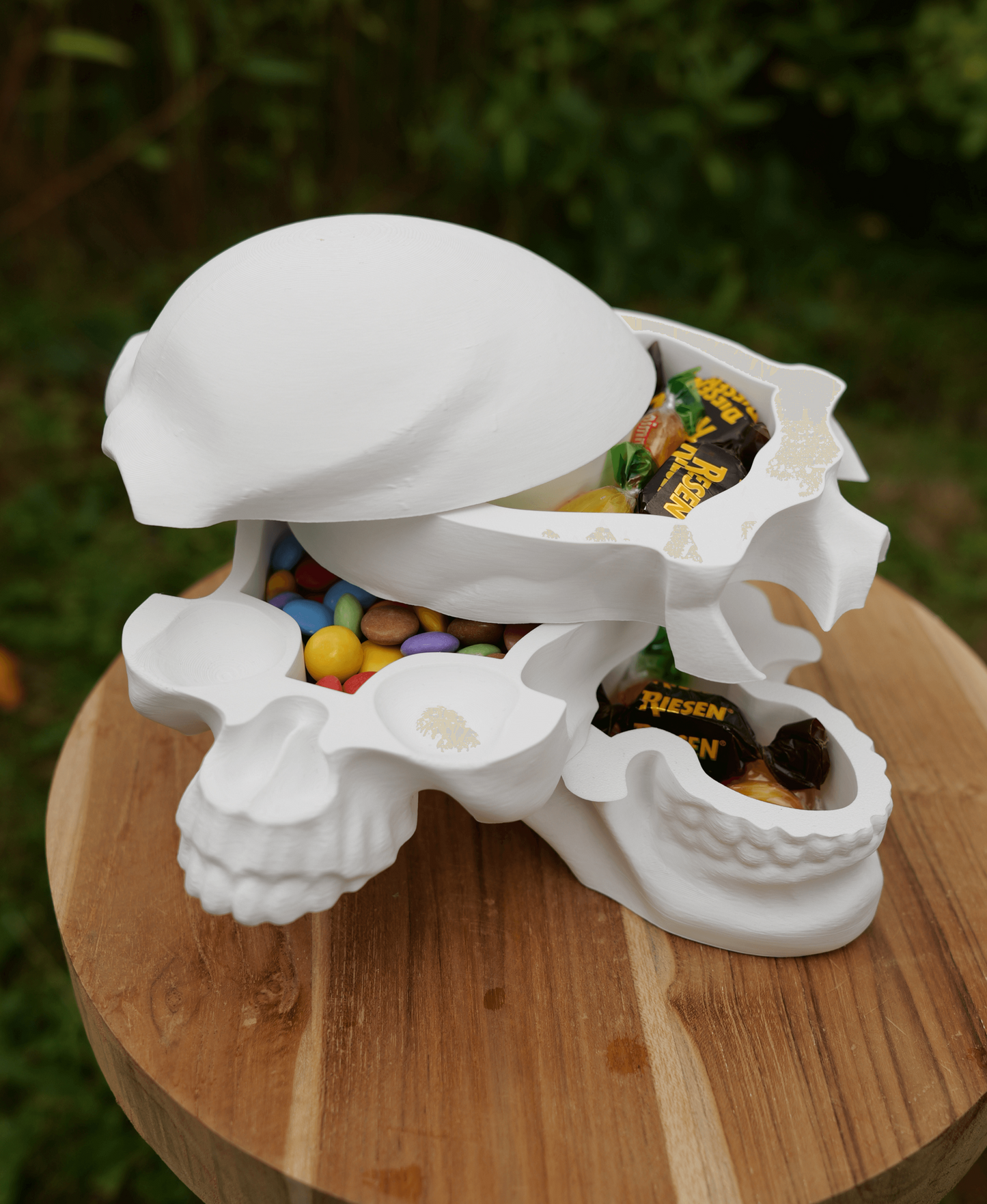 Candy Skull Candy Storage for Halloween