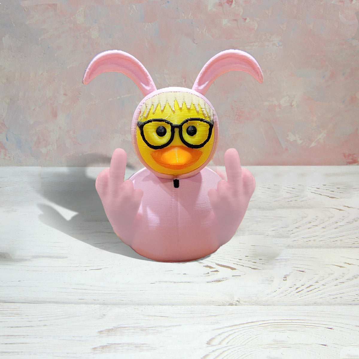 Middle Finger Bunny Duckling: The Sassy Easter Rebel 🦆✋🐰