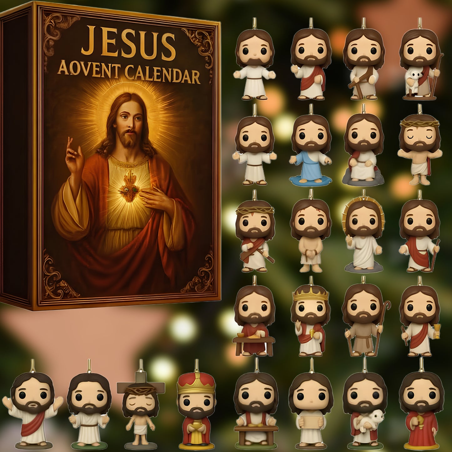 🔥Last Day Promotion 70% OFF🔥 -Advent of Jesus 2025 Advent Calendar: A Faithful Countdown to Christmas