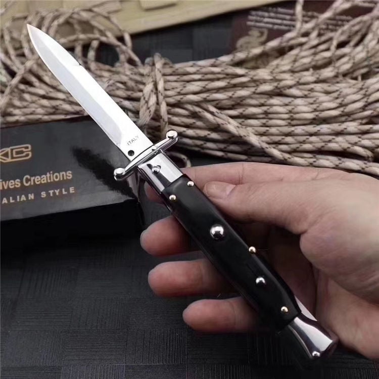 🔥Last Day Promotion 70% OFF🔥 - Pure Handmade Old School Italian Stiletto Pocket Knife