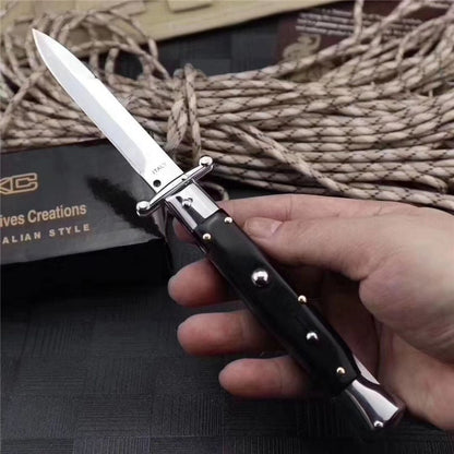 🔥Last Day Promotion 70% OFF🔥 - Pure Handmade Old School Italian Stiletto Pocket Knife