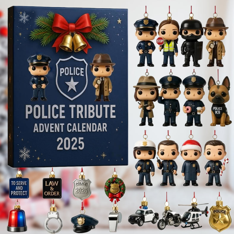 🌲Police Tribute Advent Calendar 2025🎁