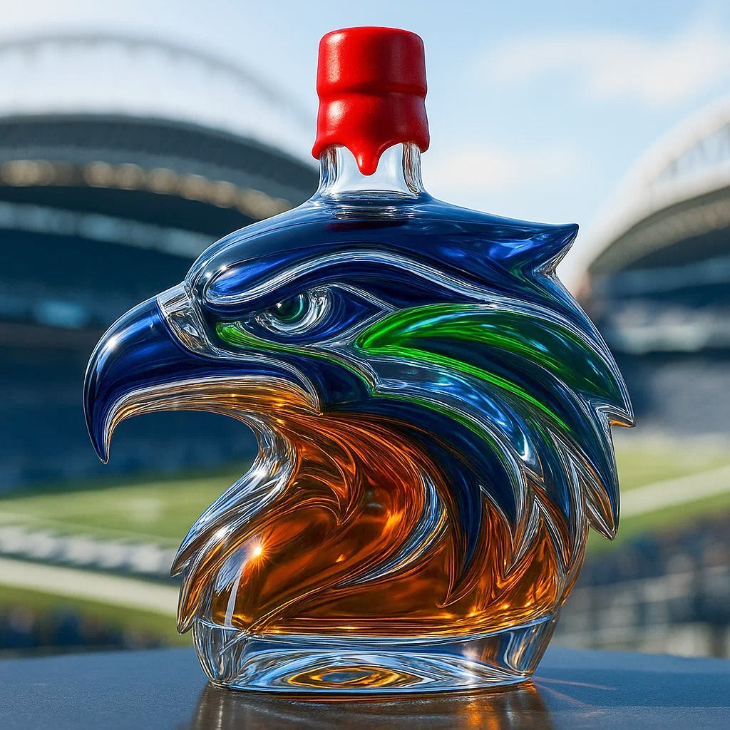 Seattle Seahawks Limited Edition Whisky Bottle