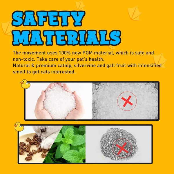 🐱Summer Hot Sale-48% Off 🔥 Cat Toys Rechargeable Flapping Duck🐱