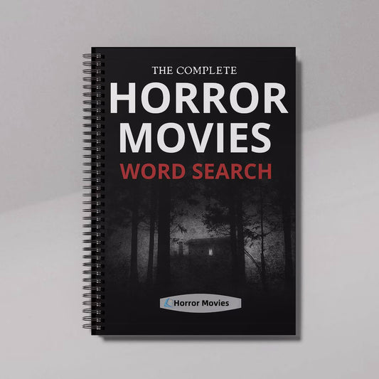 Horror Movies Word Search | Horror Movie Lover Gifts