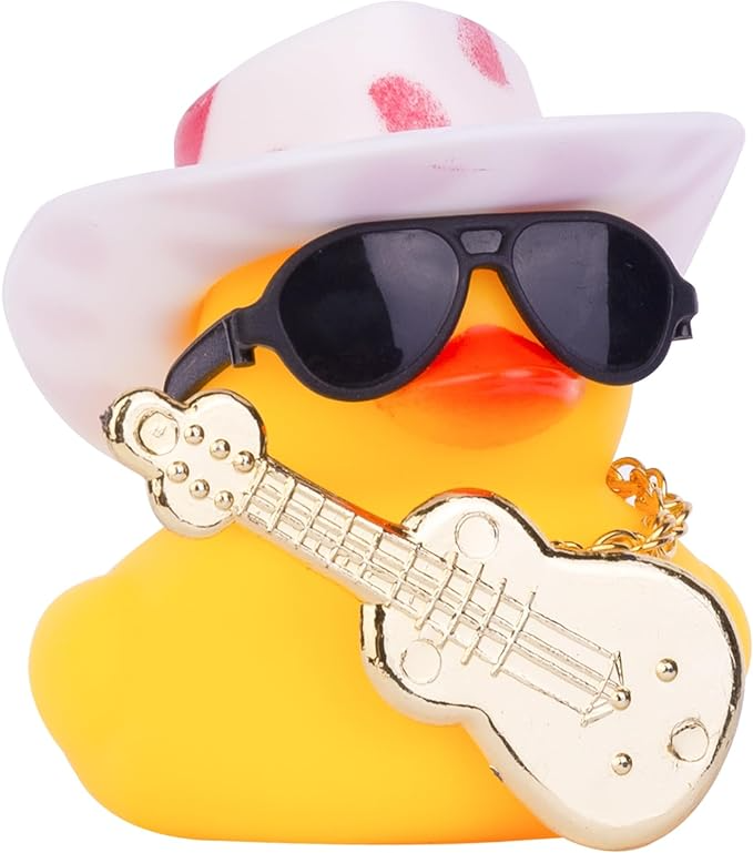 🐤FUN RUBBER DUCK DASHBOARD DECORATION