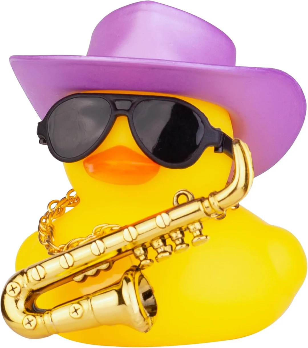 🐤FUN RUBBER DUCK DASHBOARD DECORATION