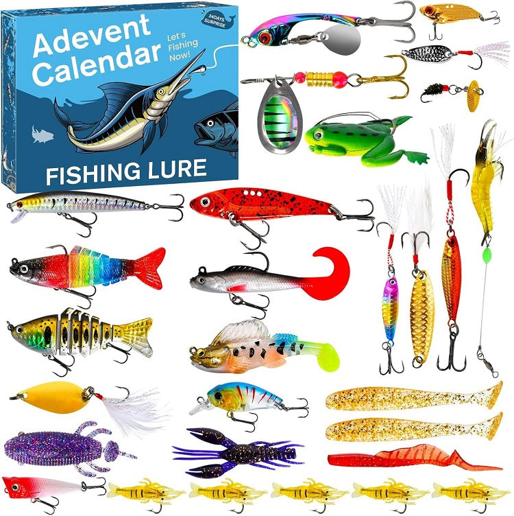 Christmas Fishhook Advent Calendar 2025🎣🪝🦦