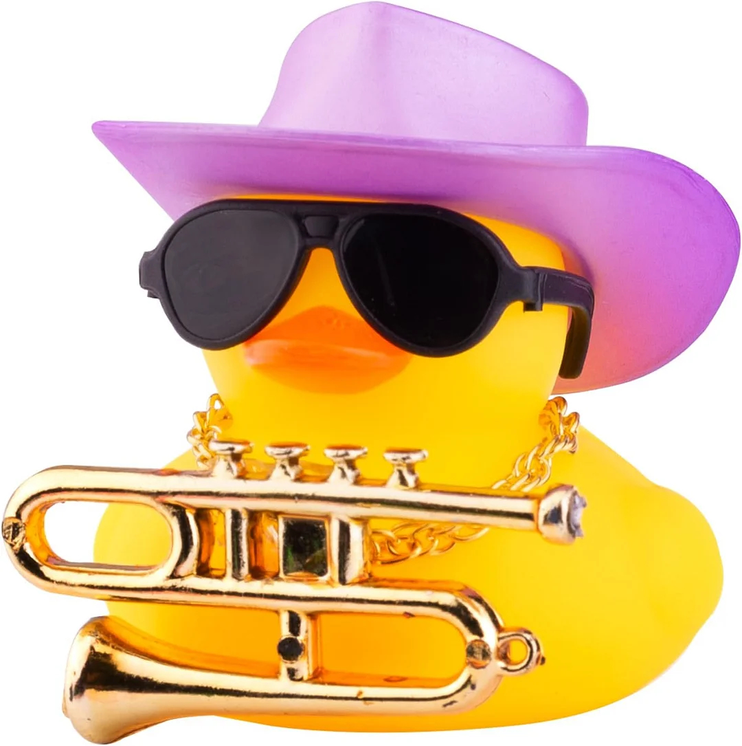 🐤FUN RUBBER DUCK DASHBOARD DECORATION