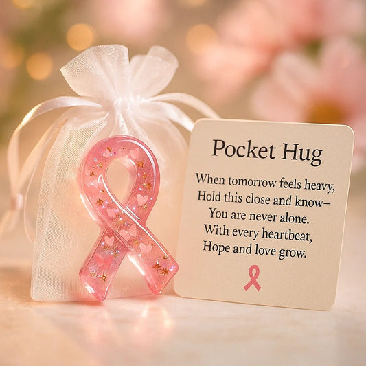 Pink Ribbon Pocket Hug