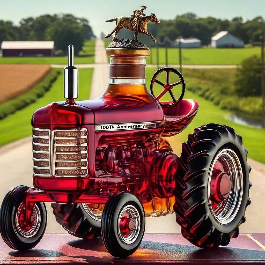 Farmall 100Th Anniversary Whisky Bottle