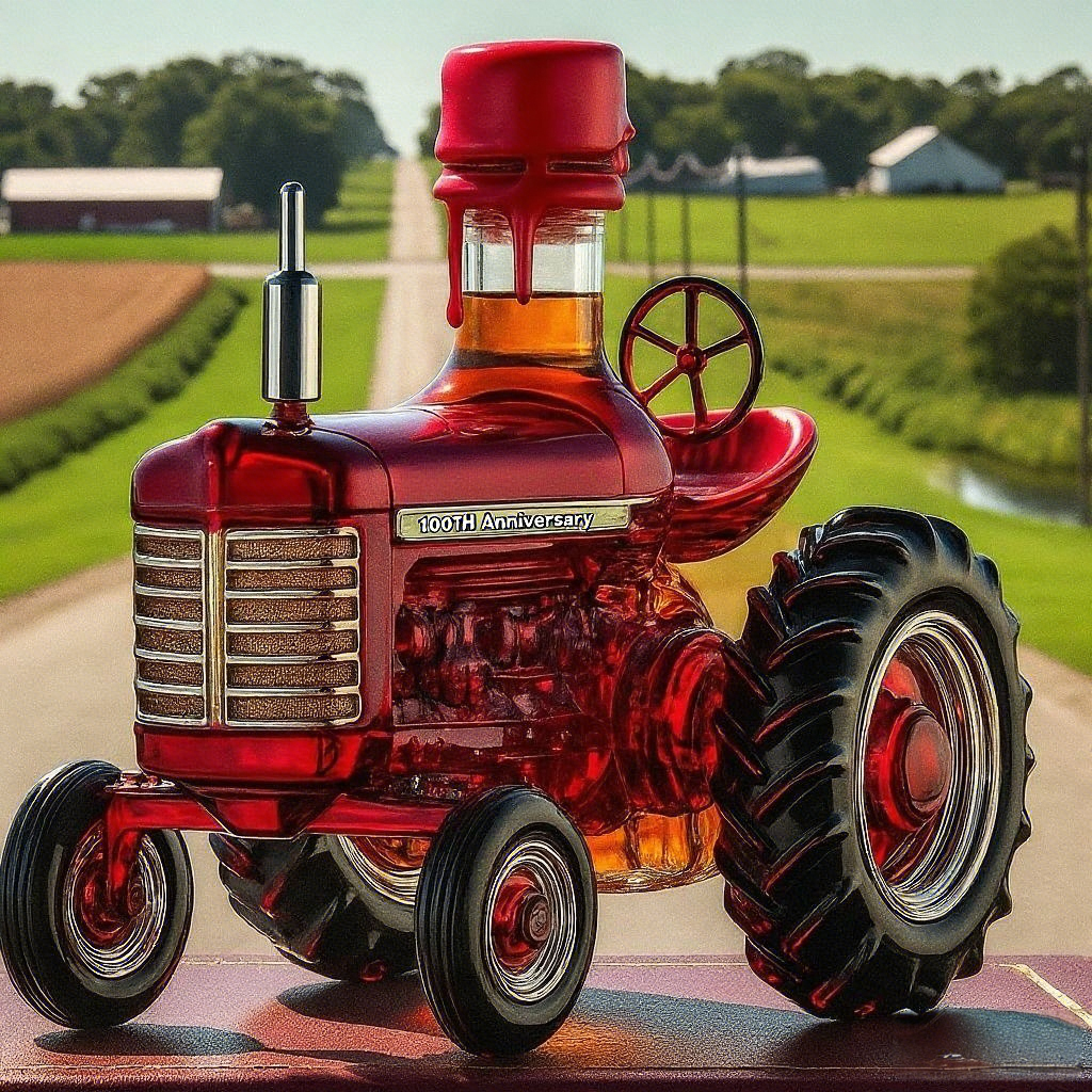 Farmall 100Th Anniversary Whisky Bottle