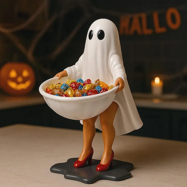 Halloween Ghost Candy Dish