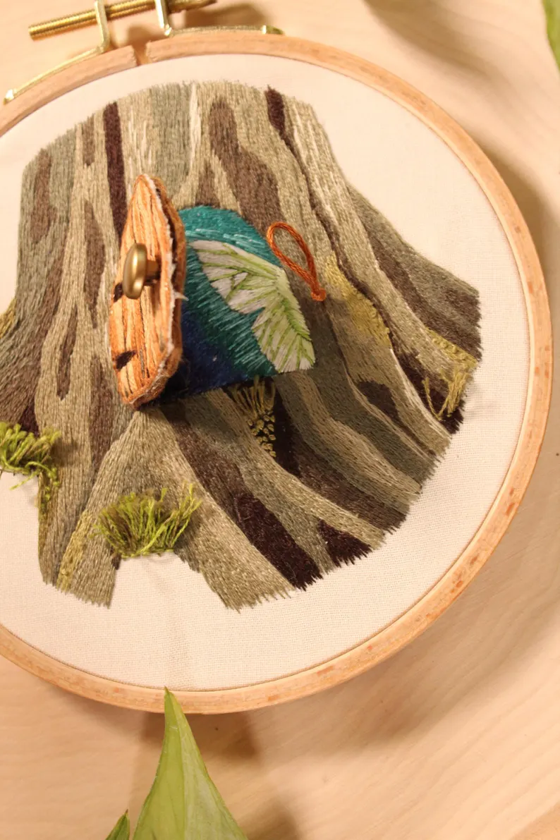 DIY 3D Magic Fairy Door Embroidery Kit