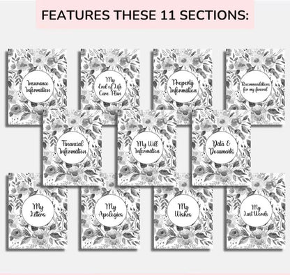 🔥Fuck I'm Dead, End Of Life Planner