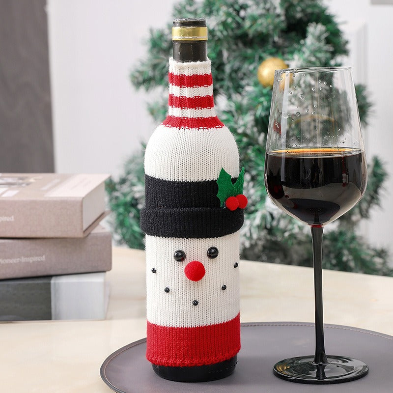 🍷Christmas Wine Bottle Creative Decoration