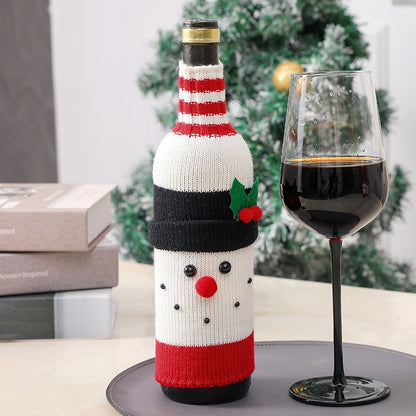 🍷Christmas Wine Bottle Creative Decoration