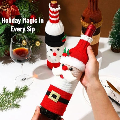 🍷Christmas Wine Bottle Creative Decoration