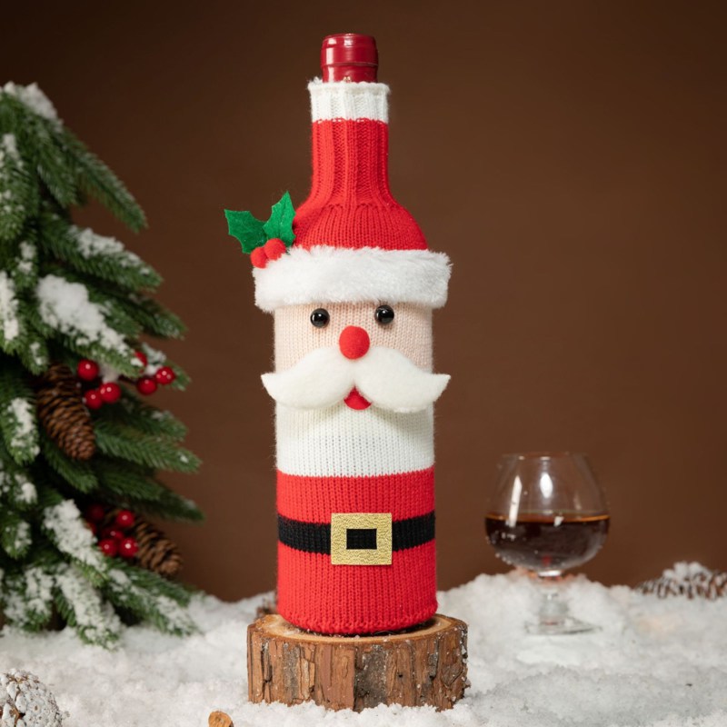 🍷Christmas Wine Bottle Creative Decoration