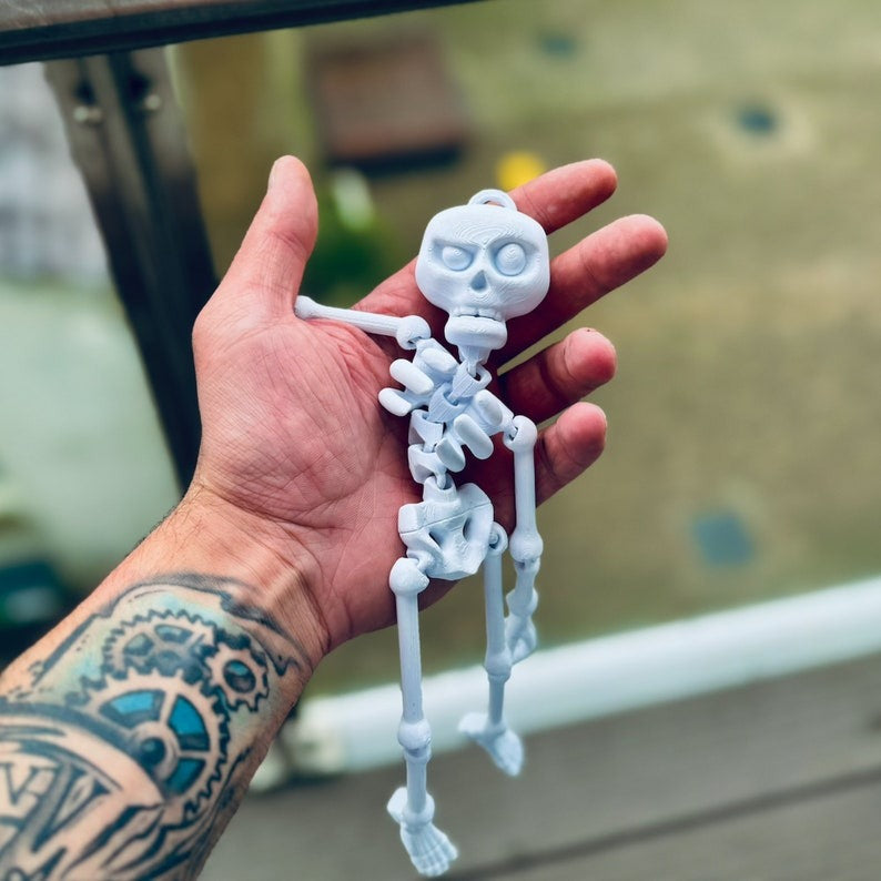 💀Flexible 3D Skeleton Man