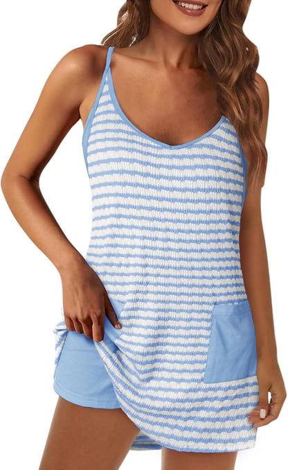 Women's Summer Sleeveless Mini Athletic Dress(BUY 2 FREE SHIPPING)