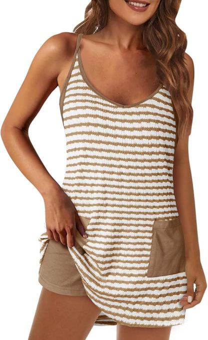 Women's Summer Sleeveless Mini Athletic Dress(BUY 2 FREE SHIPPING)