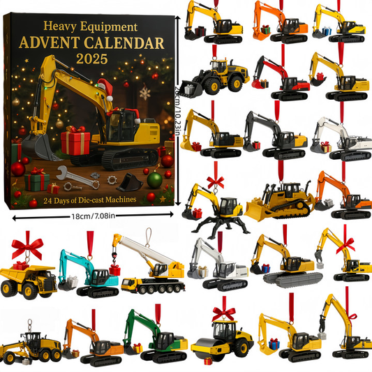Heavy Equipment Advent Calendar 2025 🚜🎄