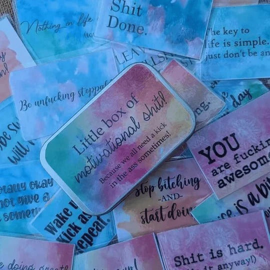 🔥HOT SALE-✡️Funny Motivation Cards Gift🎁