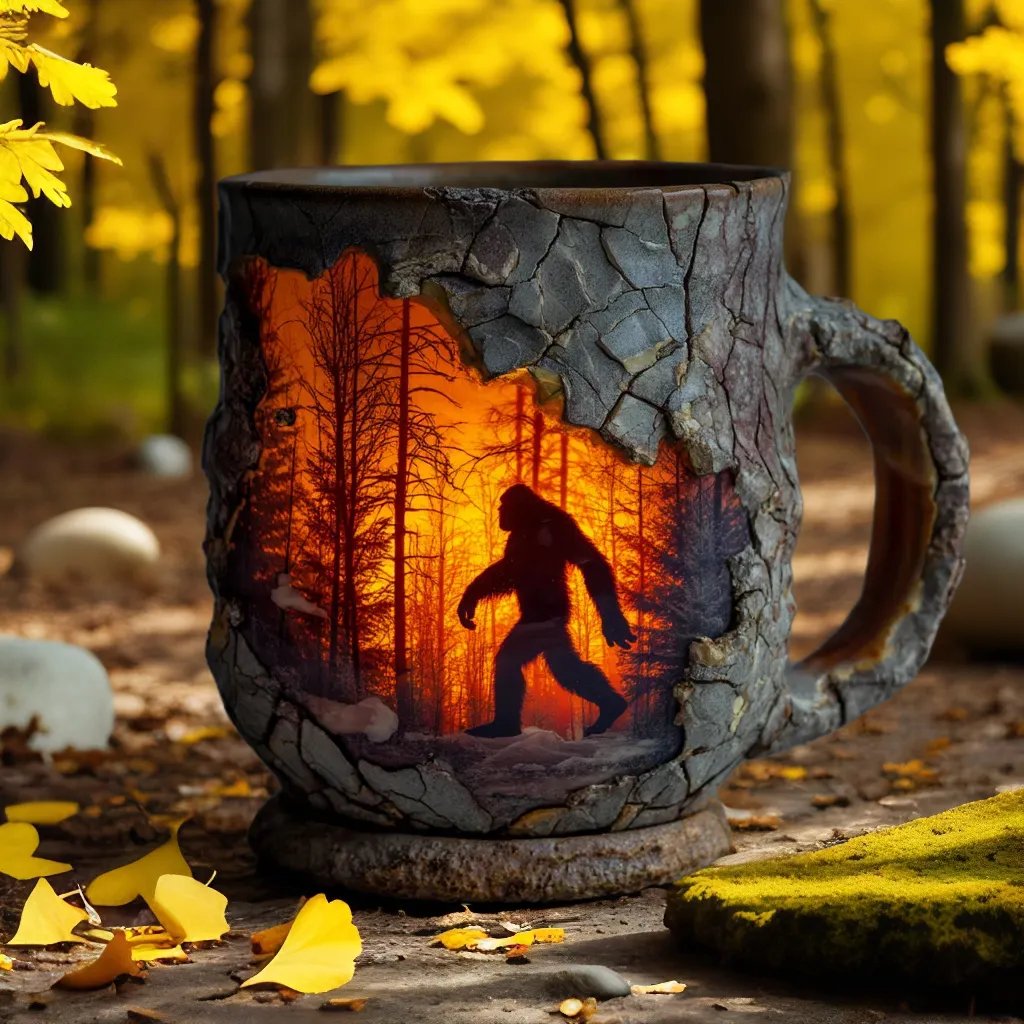 Bigfoot Forest Fire Mug🦍💥