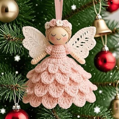 👼DIY Crochet Angel Ornament Kit 🧶| Perfect for Christmas 🎄 & Holiday Decor