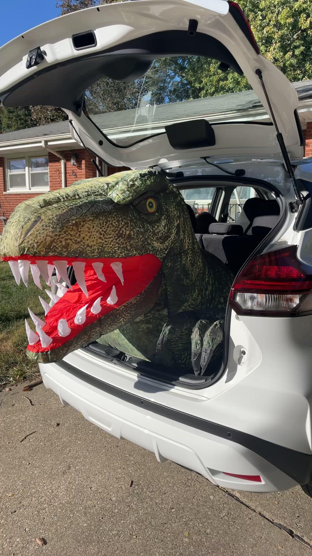 🎃Dinosaur Trunk or Treat Halloween Inflatable 👻