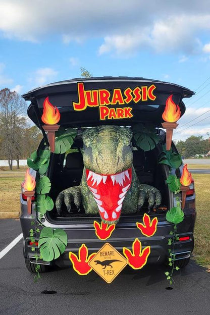 🎃Dinosaur Trunk or Treat Halloween Inflatable 👻