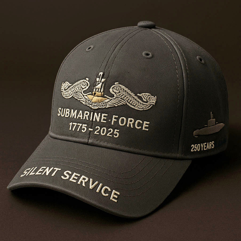 Premium U.S. Coast Guard Embroidered Cap – “Semper Paratus” Edition