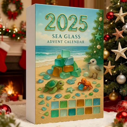 Sea Glass Christmas Tree Advent Calendar
