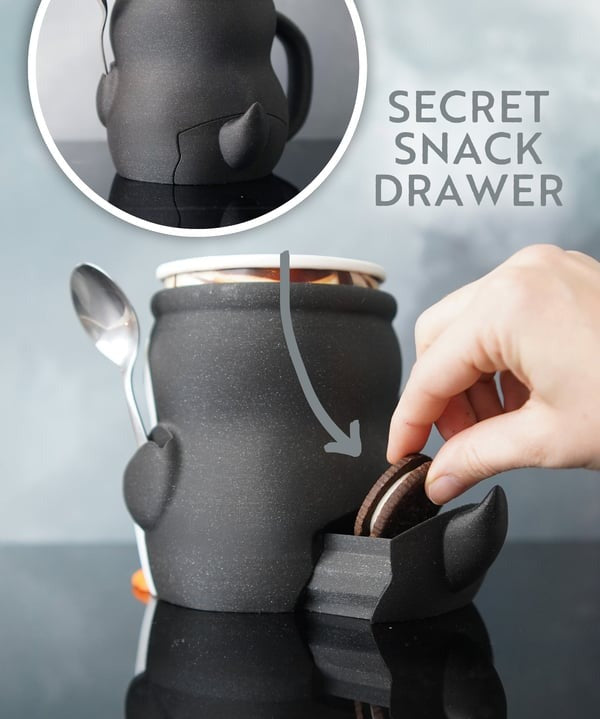 (🎁Last Day 49% OFF)🐮Ferdinand, the Highland Cow Ice Cream Pint Holder🍨🍦🍧