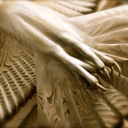 Barn Owl Sculpture Wall Art