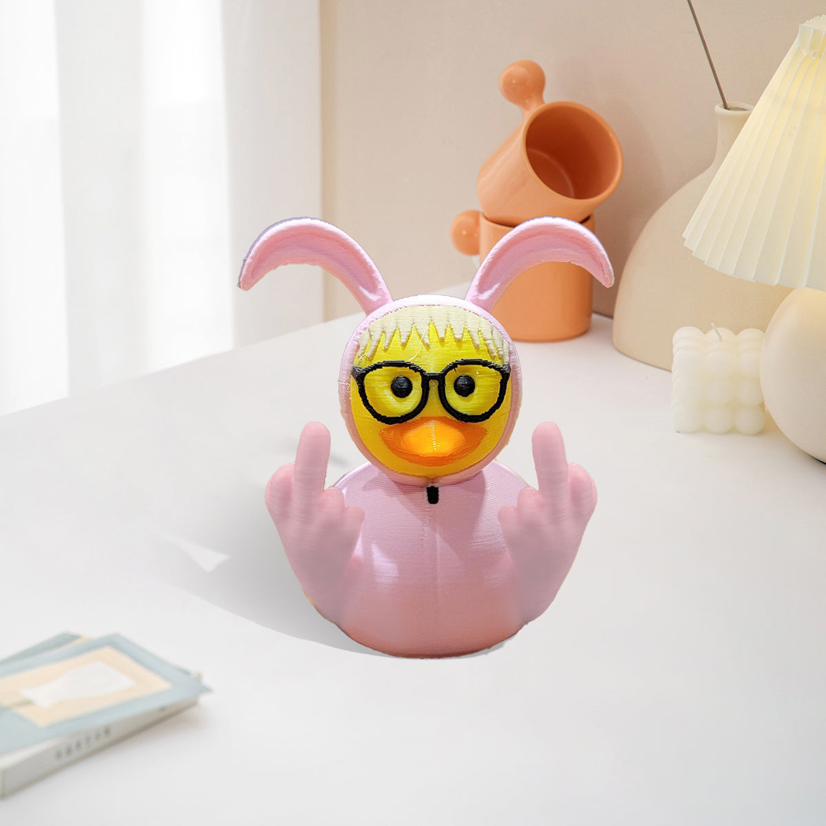 Middle Finger Bunny Duckling: The Sassy Easter Rebel 🦆✋🐰