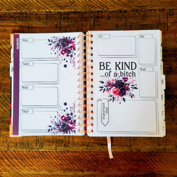 Seize The Fucking Day -Funny Planner💪