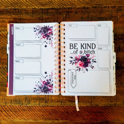 Seize The Fucking Day -Funny Planner💪