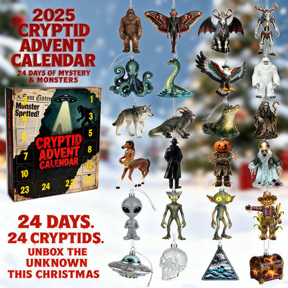 🦍🛸2025 Cryptid Advent Calendar - Unbox the Unknown This Christmas 🎁👽