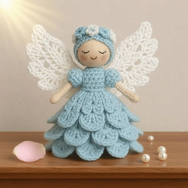 👼DIY Crochet Angel Ornament Kit 🧶| Perfect for Christmas 🎄 & Holiday Decor