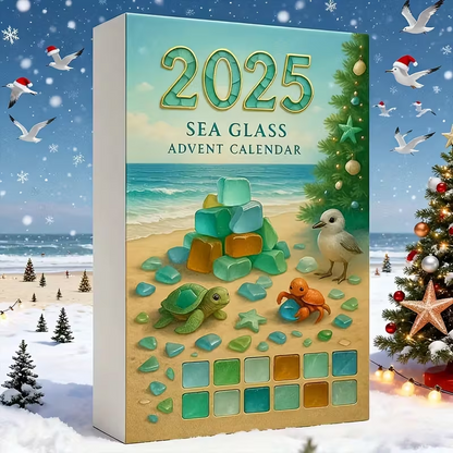 Sea Glass Christmas Tree Advent Calendar