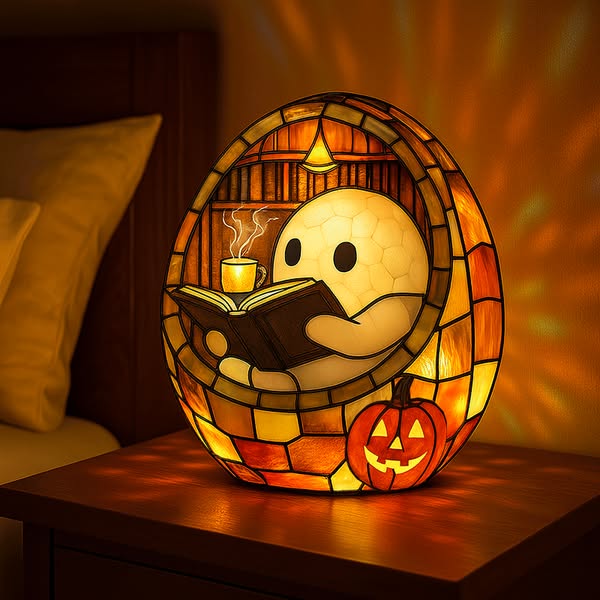 🔥Last Day Promotion 50% OFF🔥 - Ghost Reading Book Lamp