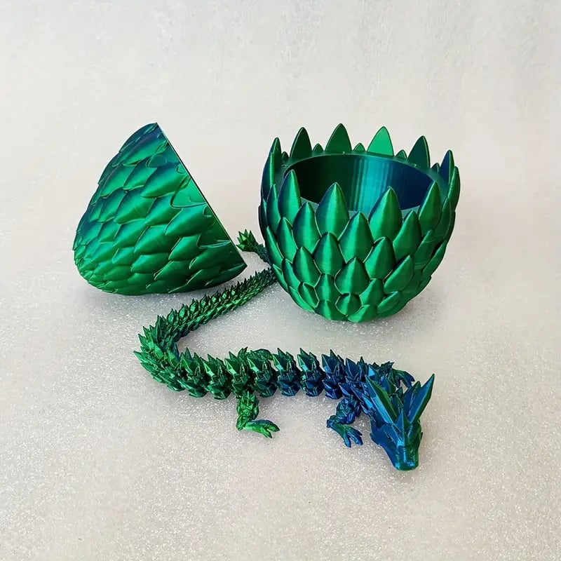 🏆LAST DAY SALE 49% OFF🐉3D-Printed Articulated Crystal Dragon